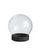 JK Home Decoration Decorative Glass Vase Transparent 18x18xH18cm
