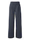 Damen Stoffhose Dunkelblau