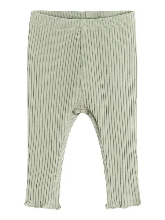 Kids Long Leggings Green