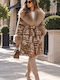 Short Beige Women's Fur