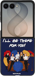 Sonique Cozy Season Series Samsung Galaxy Z Flip 8 Friends Case