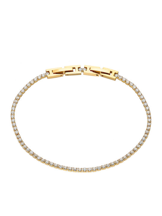 Art Collection Women's Gold Plated Steel Bracelet