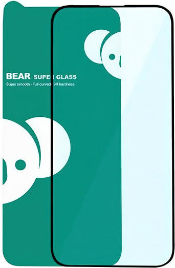 Bear Super Hard Протектор за Екрана Samsung Galaxy S24 Ultra S928 Закалено Стъкло Full Glue 3D Черен