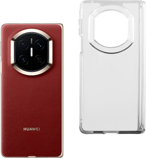Volte-tel Husă TPU pentru Huawei Mate X7 5G 8.0in Clear Back Cover Side Cover Camera Guard Transparentă