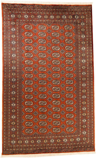 Covor Buhara Handmade Dreptunghiular Roșu 153x251cm