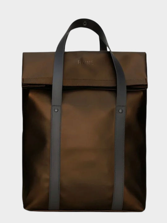 Rains 2 Way Tote Αδιάβροχο Καφέ
