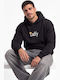 Luffy Hooded Sweatshirt Black