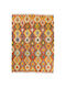 Kelim Handgefertigter Rechteckiger Mehrfarbiger Teppich 129x174 cm