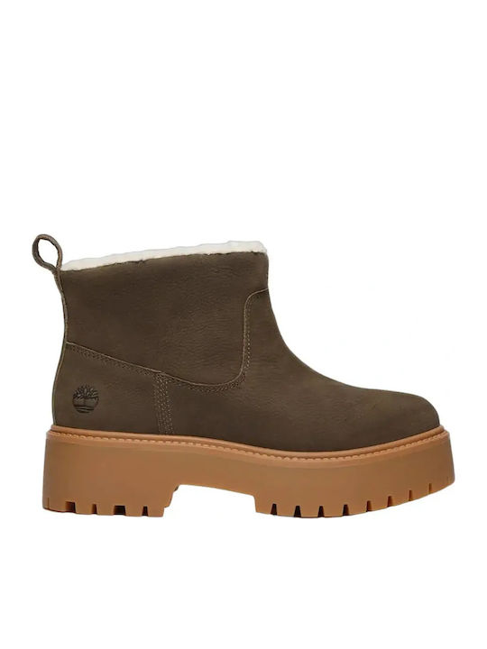 Timberland Street Mid Leder Damenstiefeletten D...