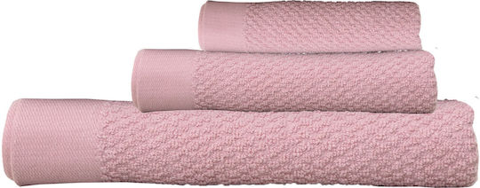 Viopros Bath Towel 70x140cm Dusty Pink Weight 500gr/m²