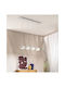 Fan Europe Patty White LED Pendant Light with Adjustable White Light