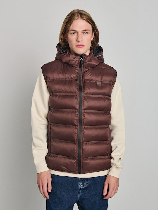Staff Ärmellose Jacke Espresso