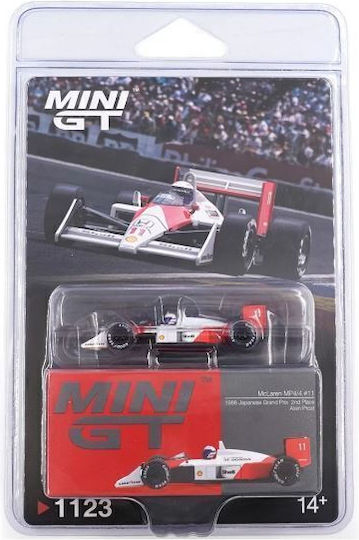 Mini Gt Mclaren Mp4/4 #11 1988 Japanese Granx Prix Alan Prost 1:64 Mgt01123bl