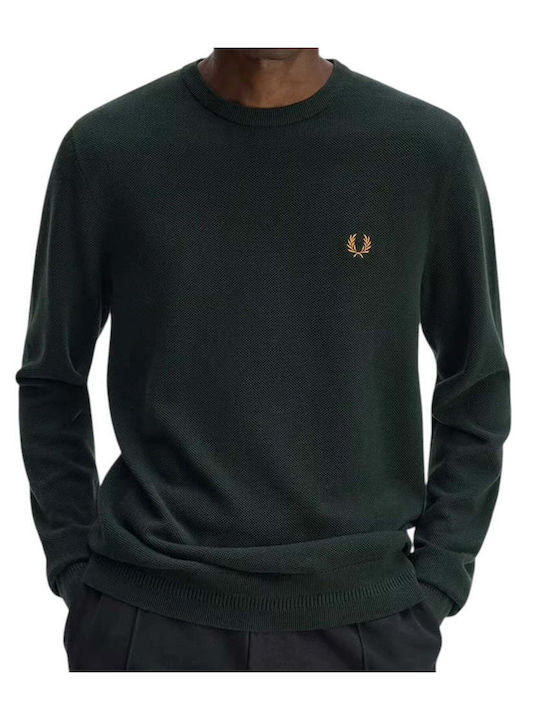 Fred Perry Πουλόβερ Μακρυμάνικο Πράσινο