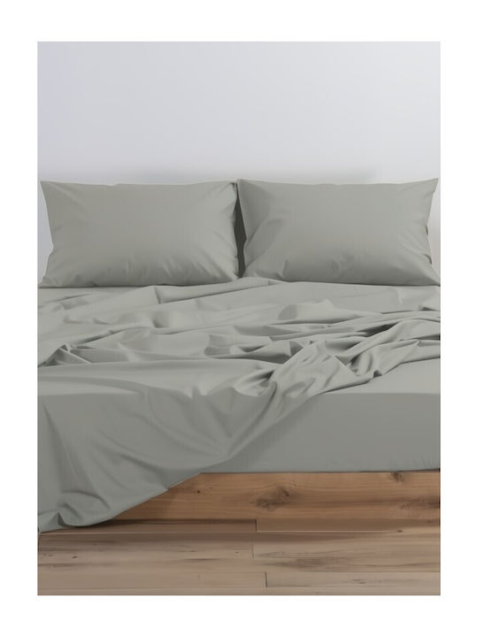 Nef-Nef Homeware Basic Σεντόνι Ημίδιπλο με Λάστ...