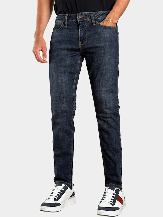 Gabbia Παντελόνι Τζιν Ελαστικό Slim Fit Jeans Blue Gabbia Παντελόνι Τζιν Ελαστικό Slim Fit Jeans Blue