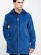 Odyssey Winterlicher Herrenbademantel Blau
