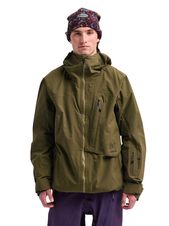 Burton Cyclic 307631-E7N Ανδρικό Μπουφάν Gore-Tex για Σκι & Snowboard Πράσινο