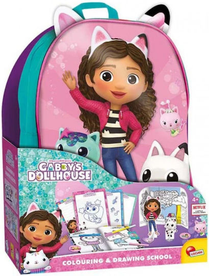 Lisciani Giochi Ζωγραφική Gabby's Dollhouse Colouring And Drawing School