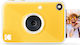 Kodak Printomatic+ Στιγμιαία Φωτογραφική Μηχανή Κίτρινη