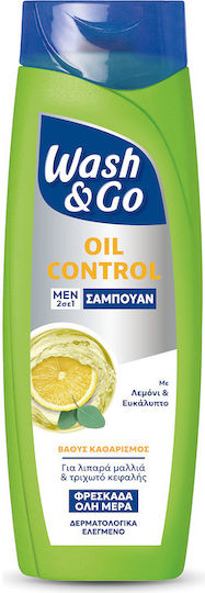 Wash & Go Herbs Σαμπουάν Με Εκχυλίσματα Βοτάνων 360 Ml