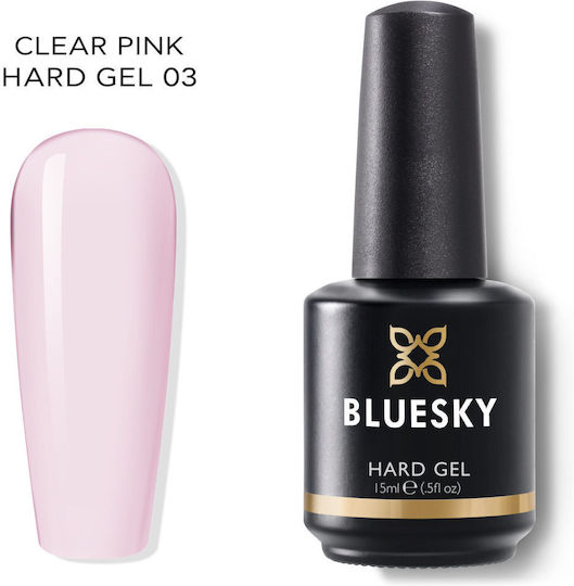 Hard Base Coat Für Gel 15 ml Clear Pink 03