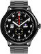 HMD Watch X1 46mm με Παλμογράφο (Gray Metallic)