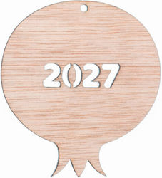 Ξύλινο Ρόδι 2027 7x8εκ Νβ274 Nv-25-1000-274