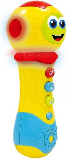 Lisciani Giochi Βρεφικό Παιχνίδι Carotina Baby Microphone με Μουσική και Ήχους για 12+ Μηνών