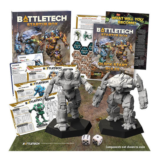 Battletech Starter Box Board Game English Edition Players 2+ Age 15+