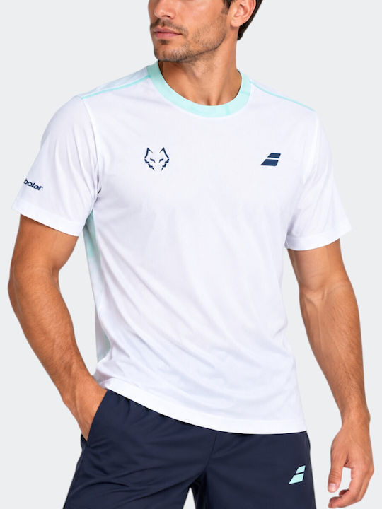 Babolat Juan Lebrón 6MZ26011-1000 Bluză Albă pentru Bărbați