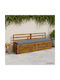 vidaXL Gartenstuhlkissen Soest Blau 2Stück 40x180cm