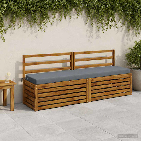 vidaXL Gartenstuhlkissen Soest Blau 2Stück 40x180cm