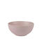Oriana Ferelli Round Pink Cereal Serving Bowl with 15.5 cm Diameter 6 Pieces