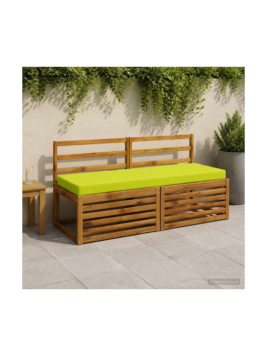 vidaXL Gartenstuhlkissen Soest Grün 2 Stück 50x...