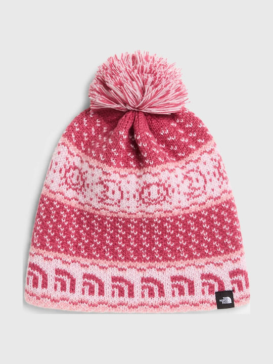 The North Face Ski Tuke Kinder Strickmütze Rosa