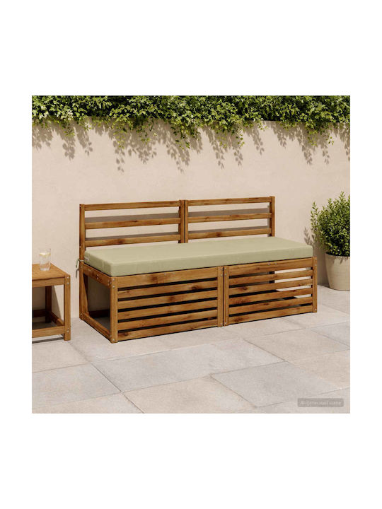 vidaXL Gartenstuhlkissen Soest Grün 2 Stück 50x...