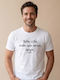 T-Shirt Ich Kam Sah Ging Herren Weiß 2 Extra Large Baumwolle