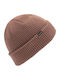 Beanie Men's Knitted Beanie in Brown