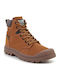 Leather Women's Ankle Boots Mahogany
