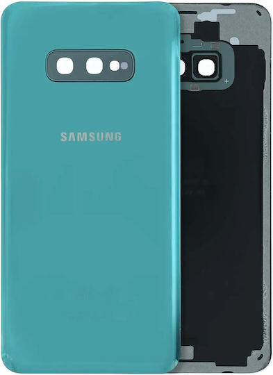 Rückseitenglas mit Kameralinse Samsung Galaxy S10e Service Pack Grün