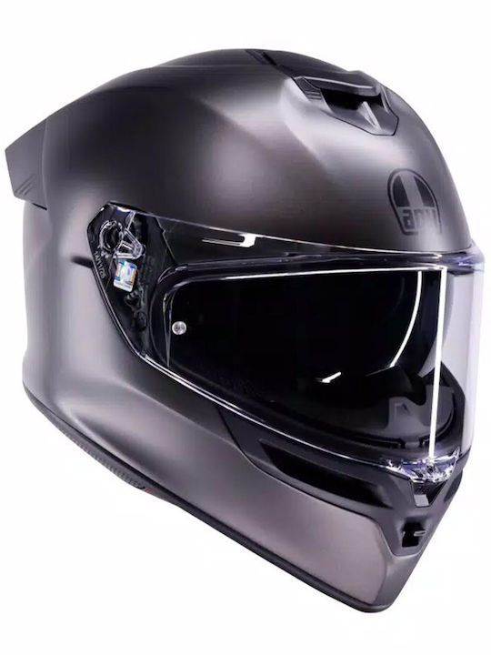 AGV K5 MPLK Mono Matt Asfalto Grey Full Face Mo...