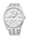 Contemporary Men's Watch 43.5mm Automatic with Silver Stainless Steel Bracelet
