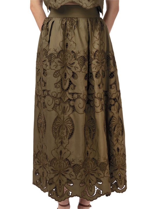 Moutaki Green Skirt