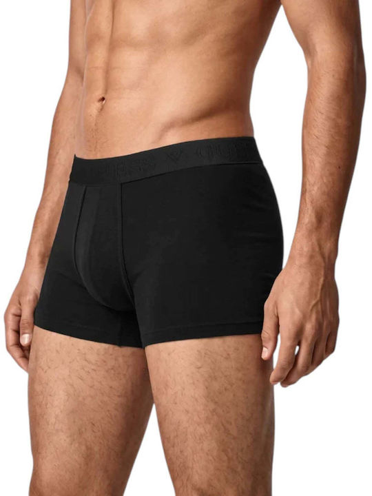 Trunks Herren-Boxershorts Schwarz 3er-Pack