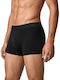 Trunks Herren-Boxershorts Schwarz 3er-Pack