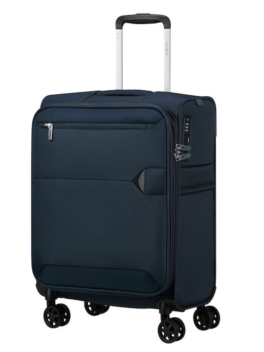 Samsonite Urbify Cabin Suitcase Navy Blue with 4 Wheels Height 55 cm