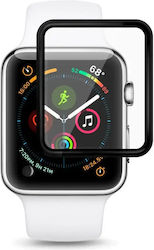 Epico 3D+ Flexiglass Vollflächig Klebend Schwarz Apple Watch 44mm
