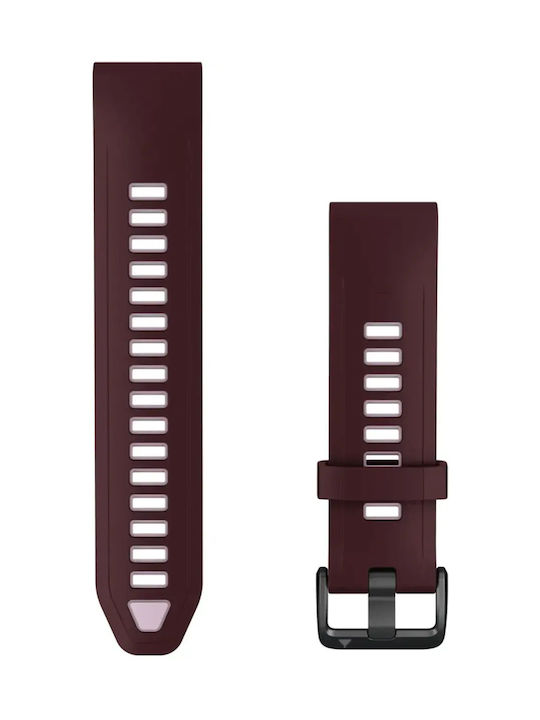 Curea din Silicon Garmin Quickfit 22 pentru Ceas Dark Cherry Dust Rose Curea din Silicon Garmin Quickfit 22 pentru Ceas Dark Cherry Dust Rose