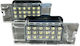 Led License Plate Light Set Compatible Renault Clio Iii 2006–2007 Renault Megane Ii 2001–2007 Smartic Model Sma-000401